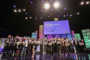 Gahrens + Battermann realisiert Kulisse beim Hessischen Film- und Kinopreis