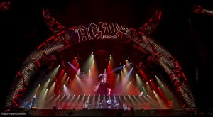 Clay Paky Sharpy Washes on tour with AC/DC