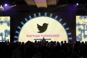 AV Awards 20th anniversary celebration lit by Chauvet