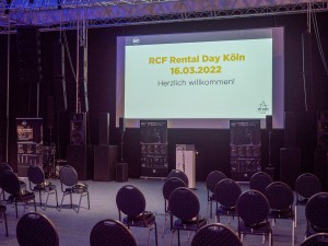Produktneuheiten beim RCF Rental Day in Köln vorgestellt