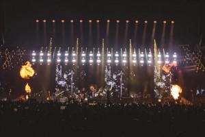 Mana on tour with Clay Paky lighting fixtures